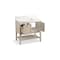 Kohler 36 in. Bathroom Vanity Cabinet With Sink And Quartz Top in Light Clay 35026-LWG - alternate 6